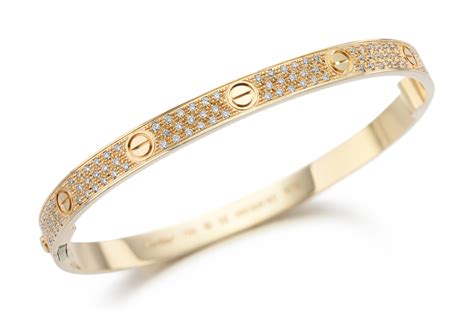 cartier gold screw bangle|cartier love bangle full diamond.